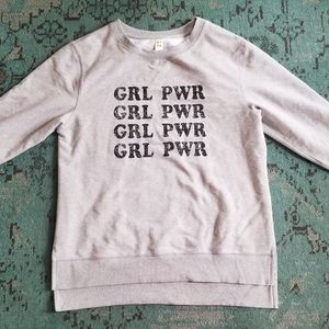 GRL PWR Crewneck Sweatshirt
